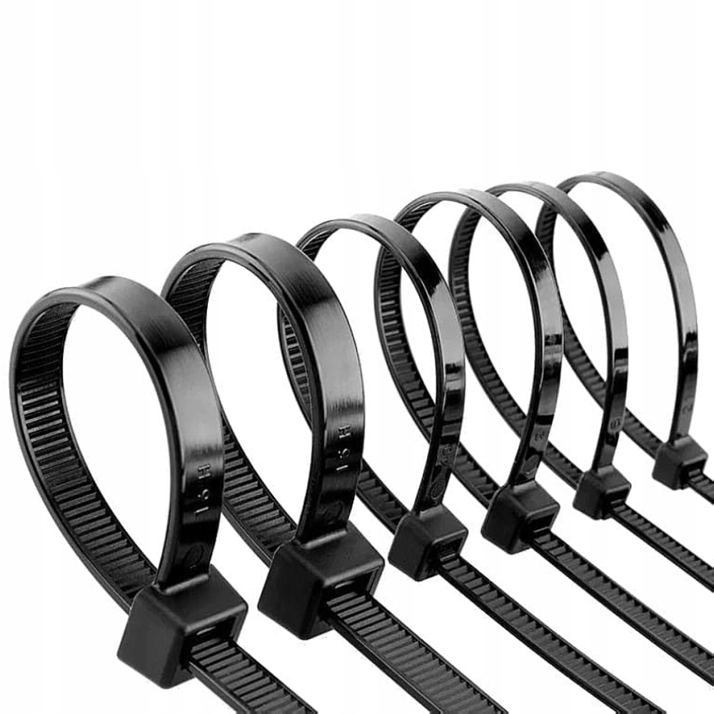 Opaski kablowe 290/3,6 Mta 100 sztuk, wytrzymałe