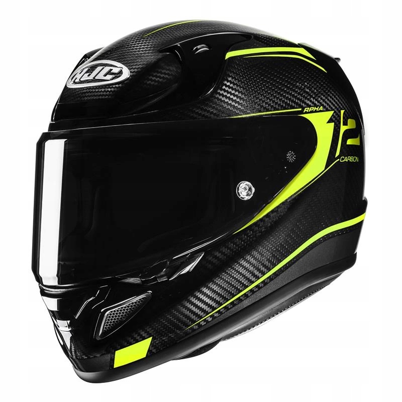 Motocyklová prilba Hjc Rpha 12 Carbon Keres Black/yellow čierna žltá Darčeky