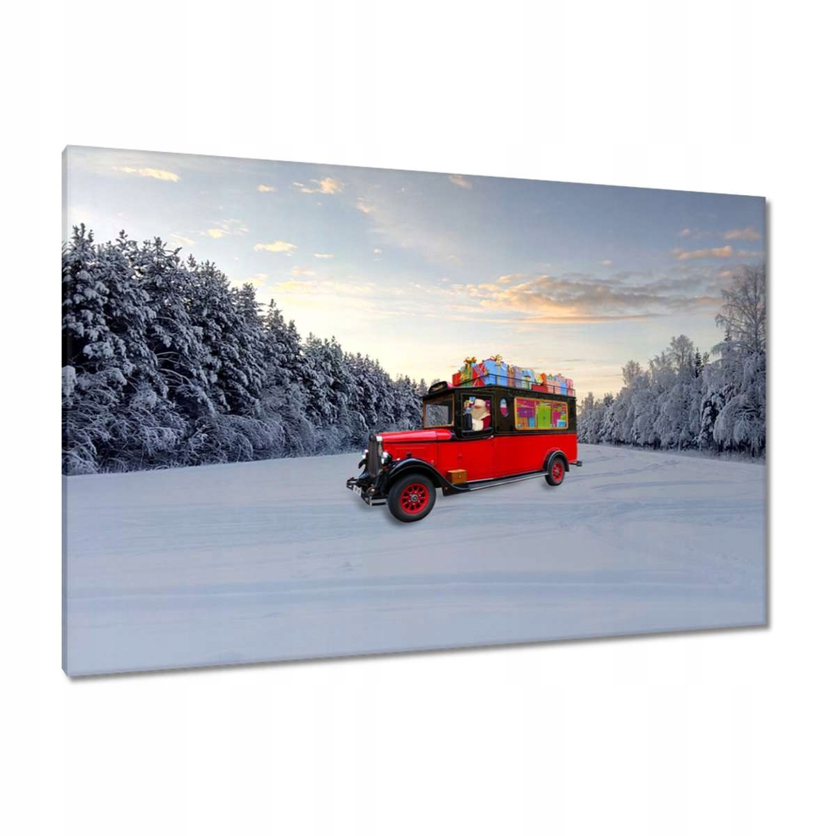 Obrazy 120x80 Santa Claus Laponsko