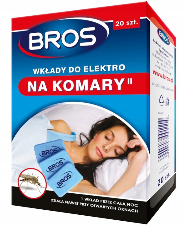 

Bros Wkłady Na Komary 20SZT