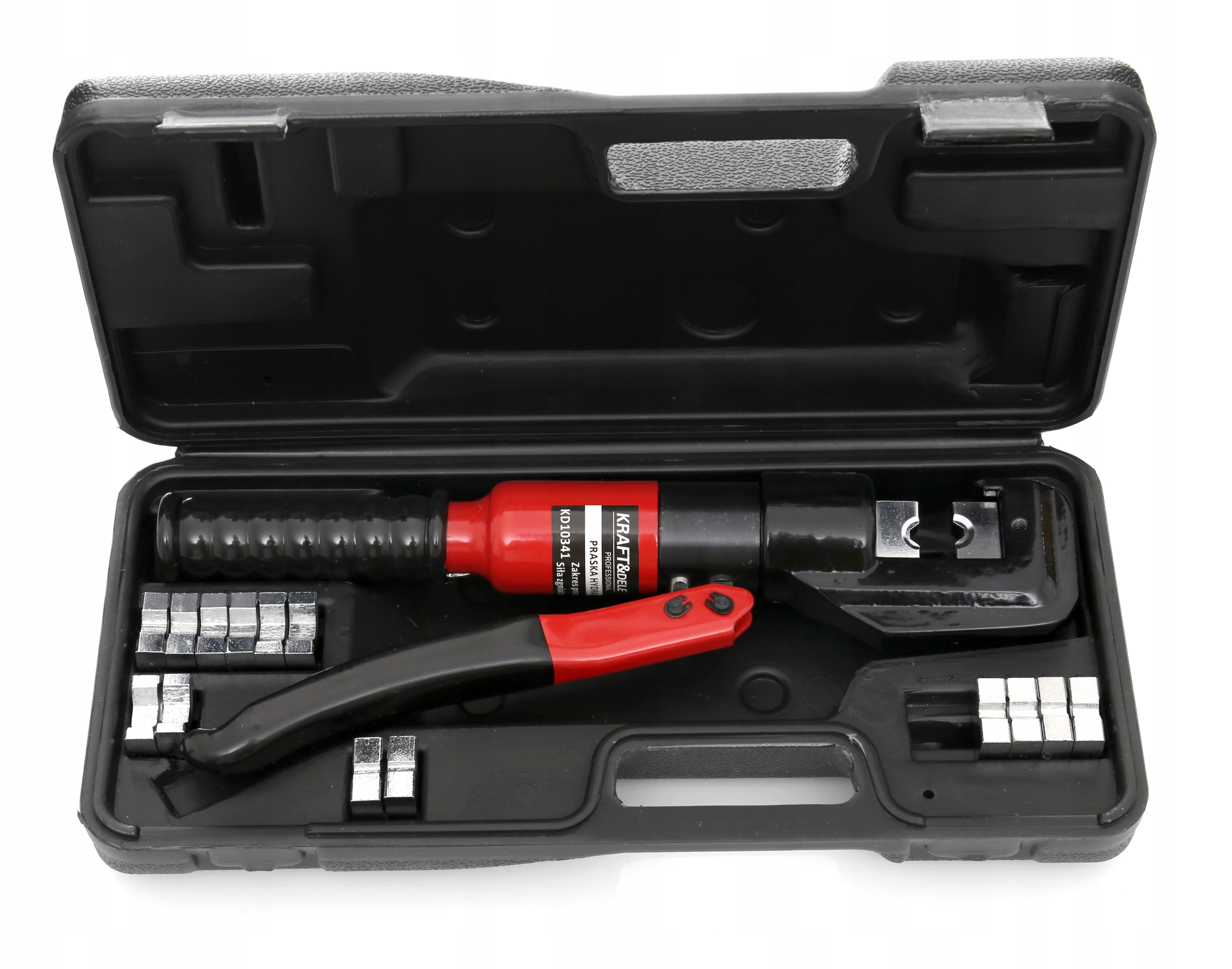 ZACISKARKA PRASA HYDRAULICZNA DO PRZEWODÓW, KABLI, LIN - PRASKA 4 - 70mm² Model KD10341