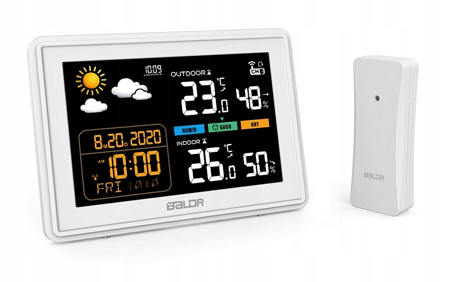 Meteostanice Venkovní Alarm Baldr B359WH-PR
