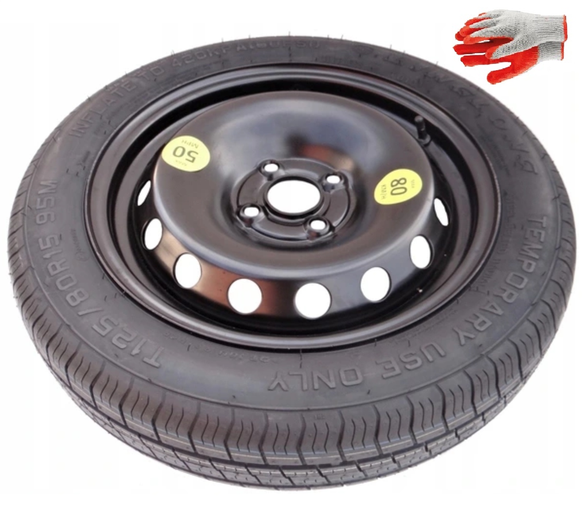 nové Dojezdové Kolo 125/80 R15 Opel Corsa C (2000-2006)