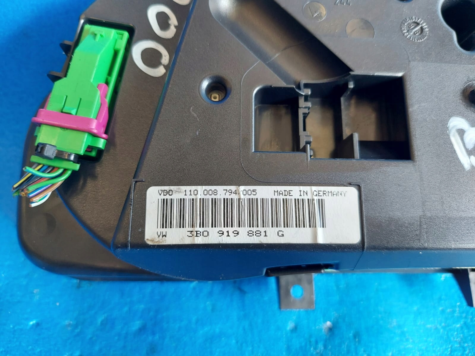 dials clock PASSAT B5 2.8 V6 3B0919881G