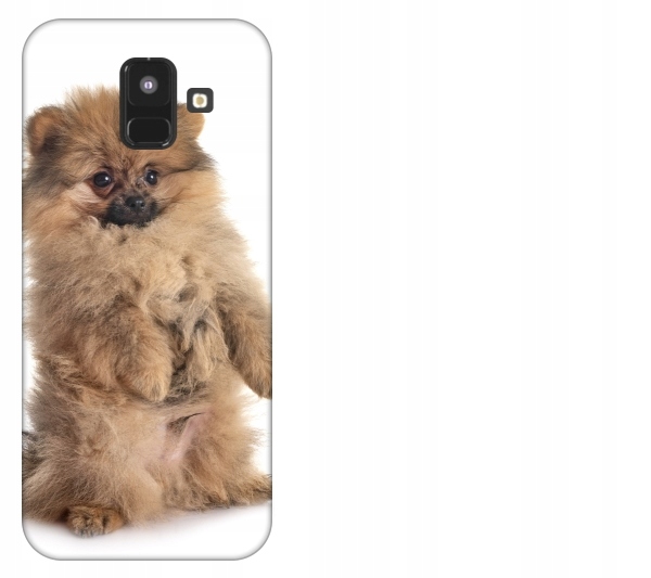 

Etui pokrowiec Samsung Galaxy A6 2018 Pies pomeran