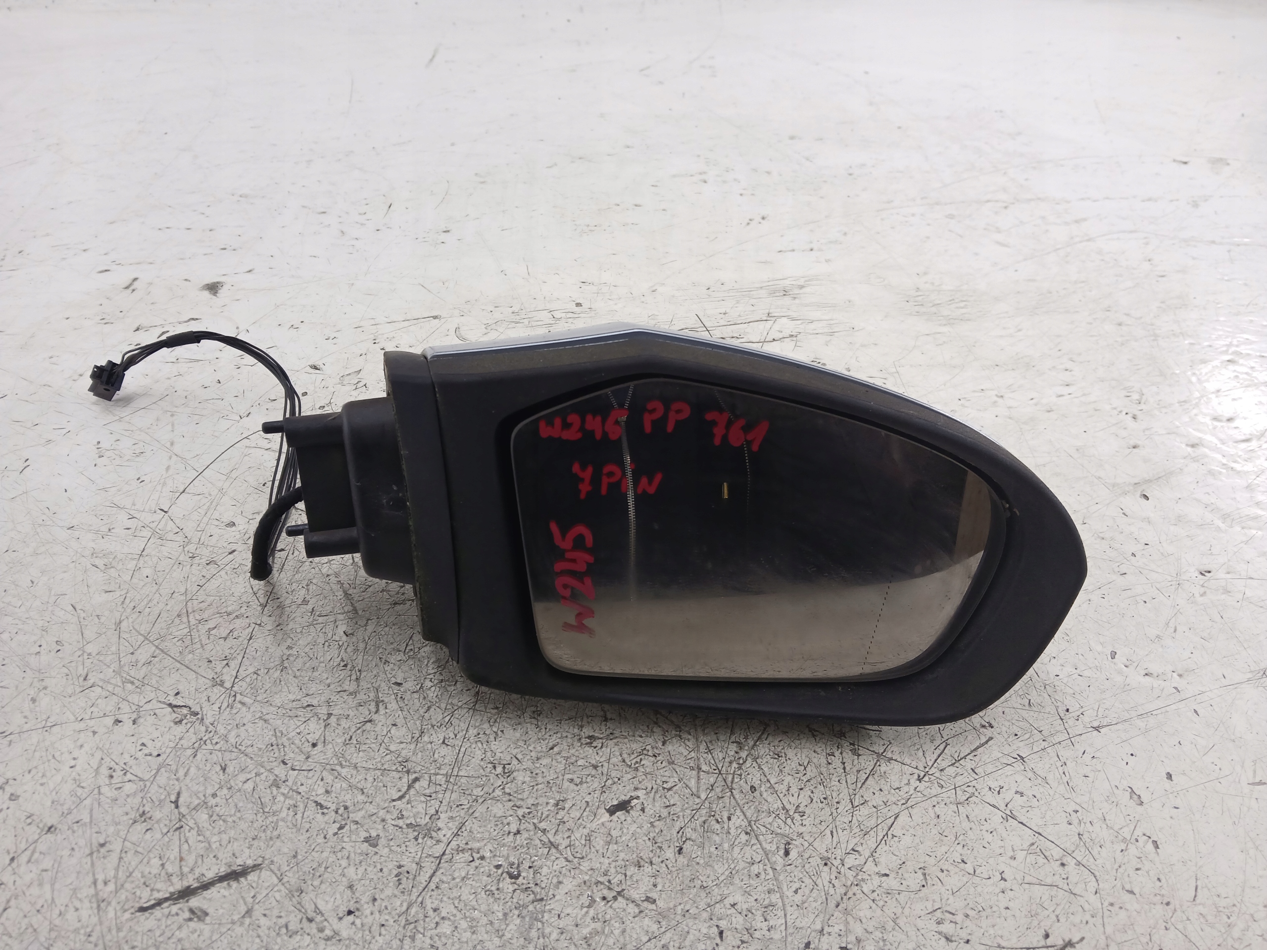 MERCEDES W245 mirror left 761 7 PIN PRZEDLIFT