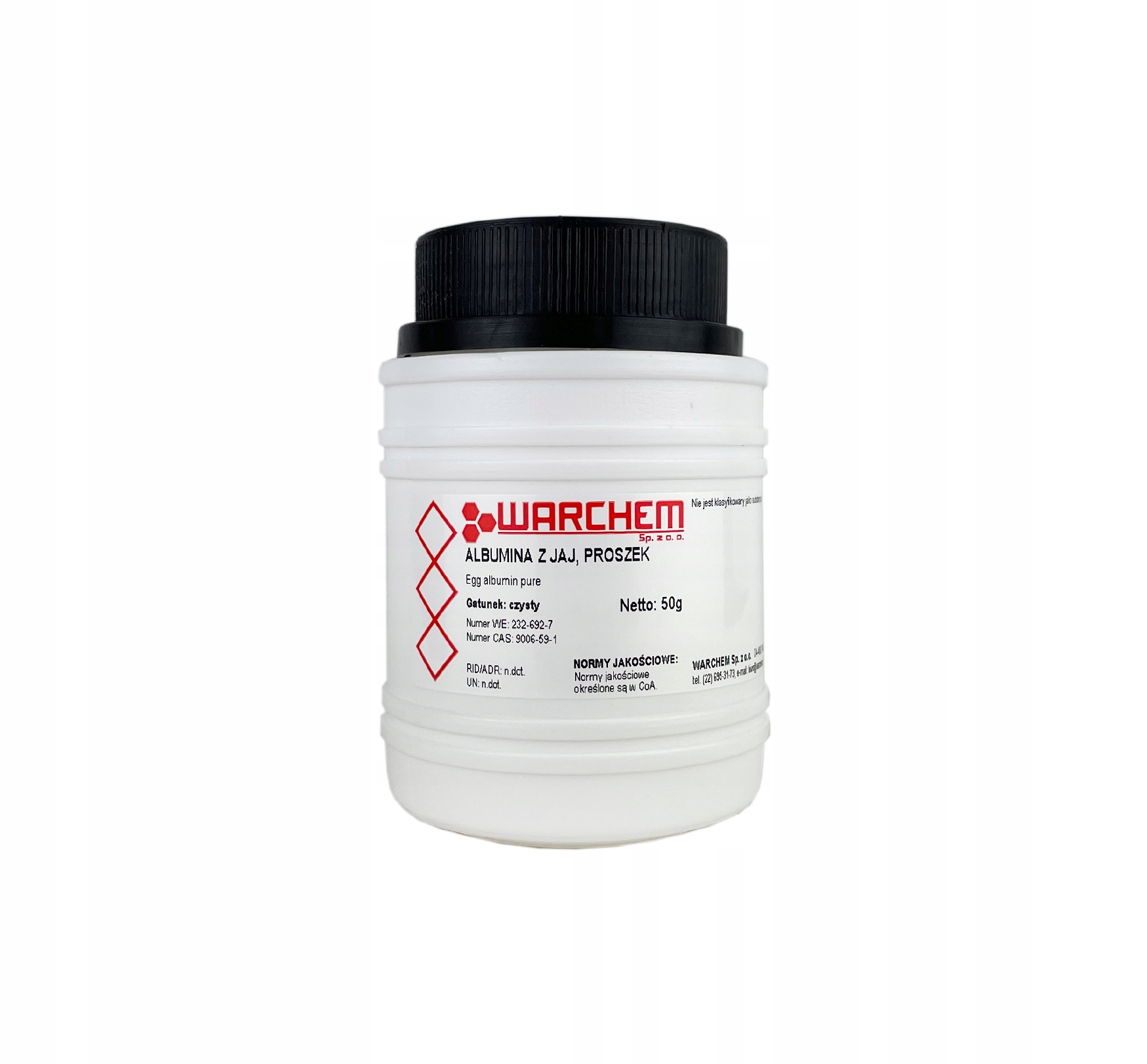 

Albumina Z Jaj (proszek) czysta 50g Warchem
