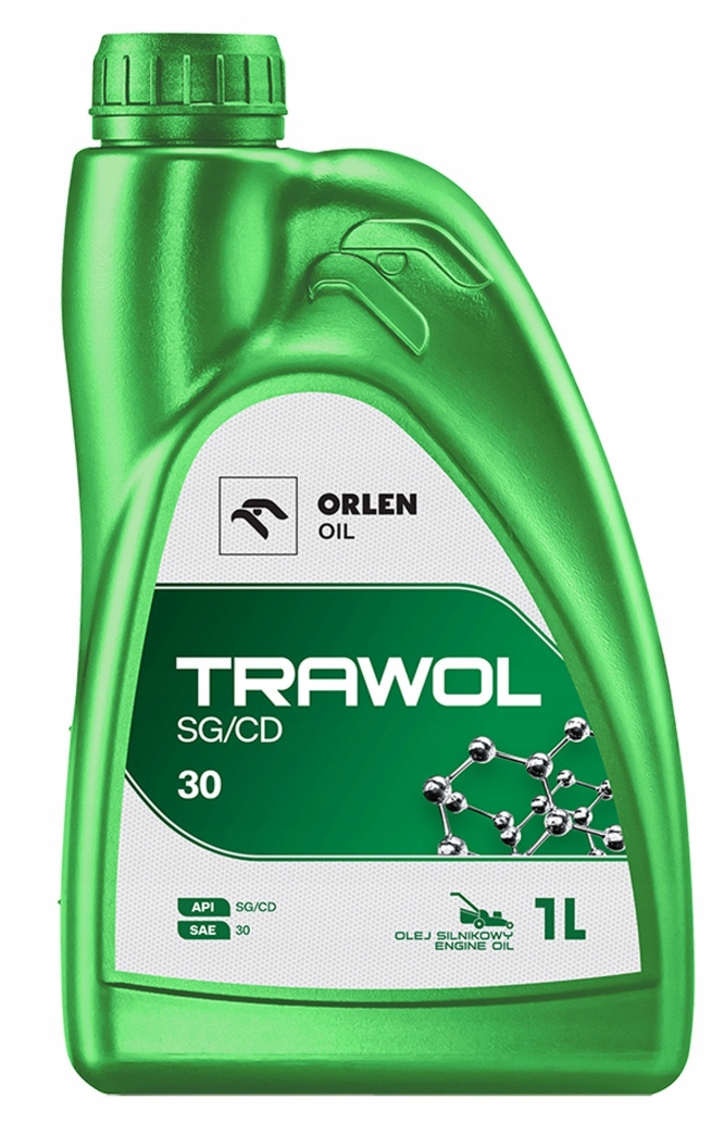 Olej Silnikowy do Urządzeń Ogrodniczych Orlen Oil Trawol Sg/cd 30 1L SAE30