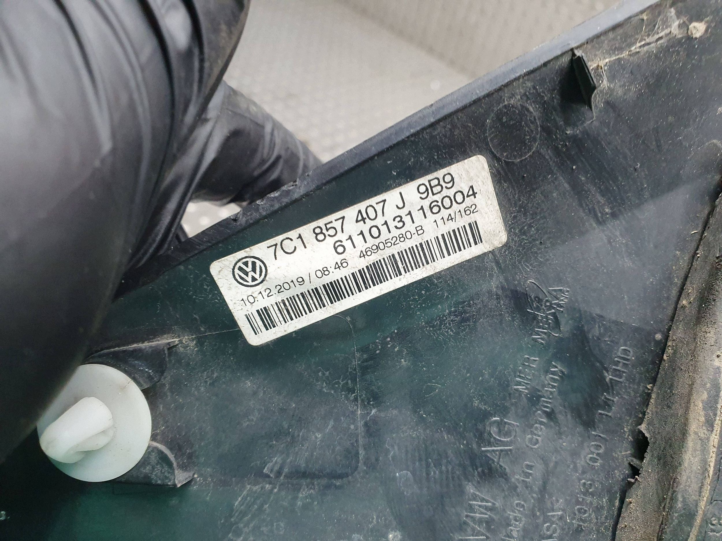 mirror left 6 PIN 7C1857407J9B9 VW CRAFTER II MAN TGE