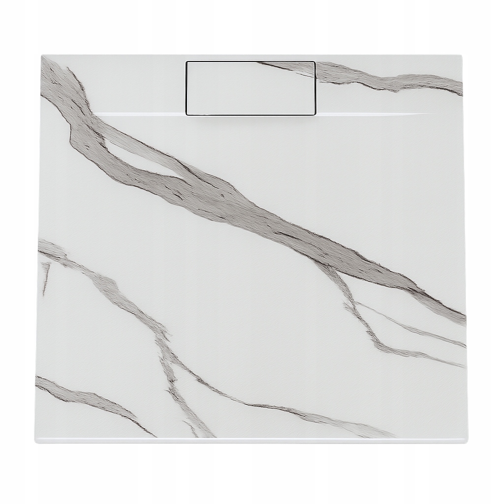 Sprchová vanička 90x90x2,7 cm Smc mramor plochá sifon