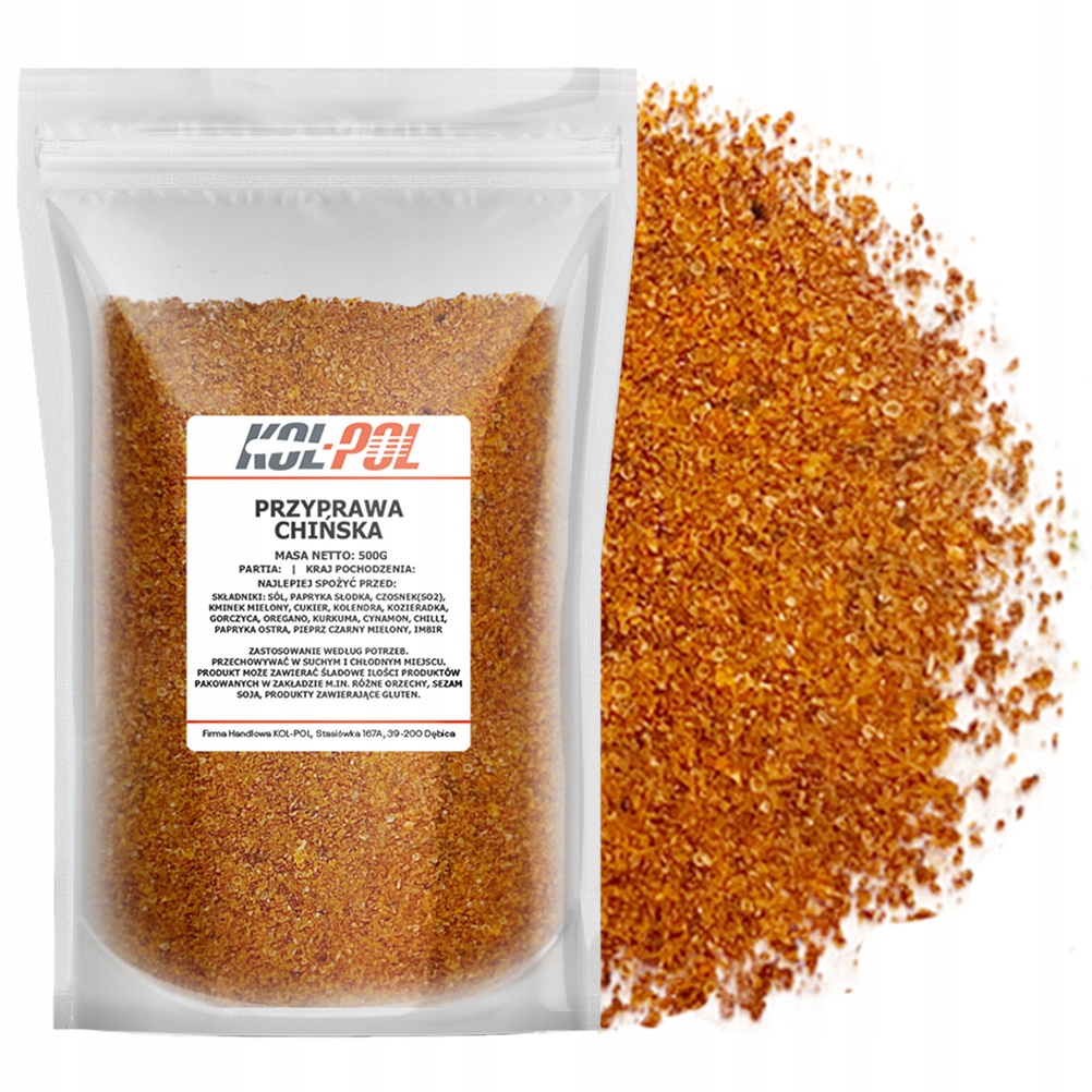 PRZYPRAWA CHIŃSKA 500g 5 smaków aromatyczna jakość