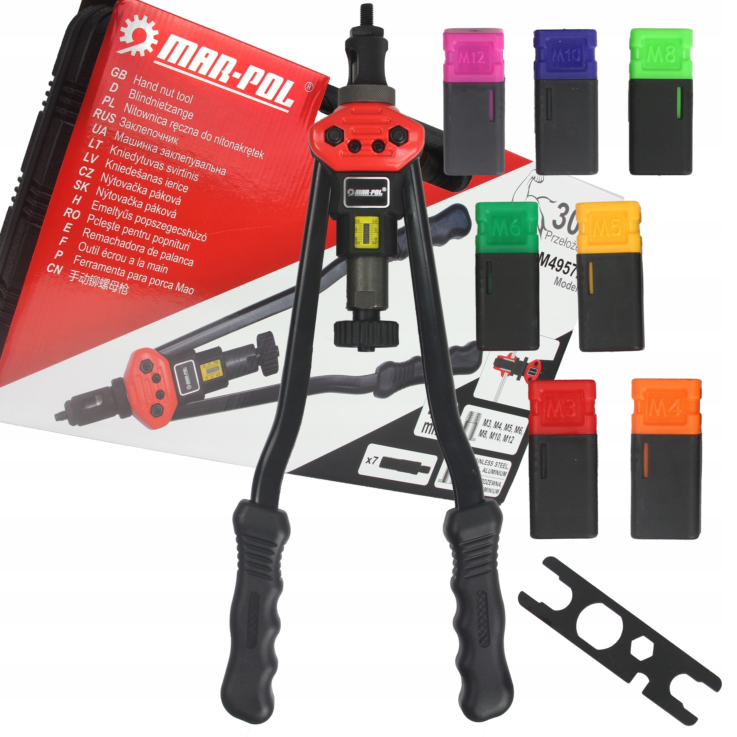 NITOWNICA DO NITONAKRĘTEK M3-M12 /410MM/