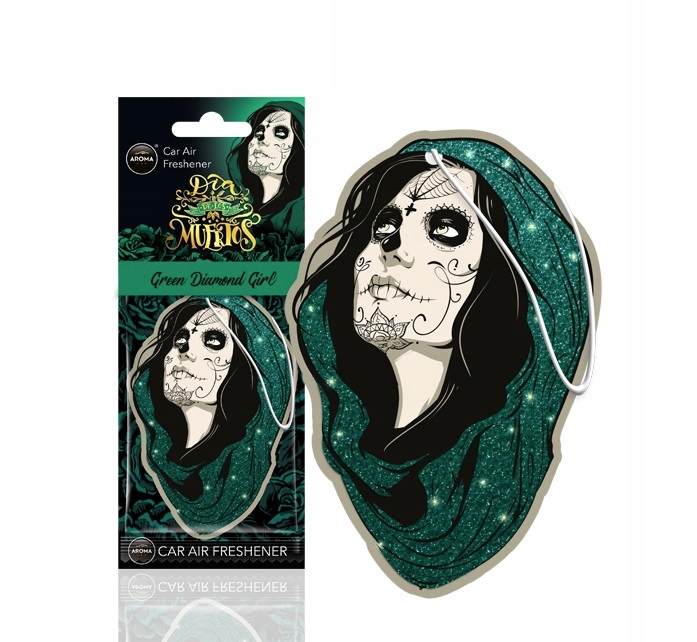 

Zapach Samochodowy Muertos Green Diamond Girl