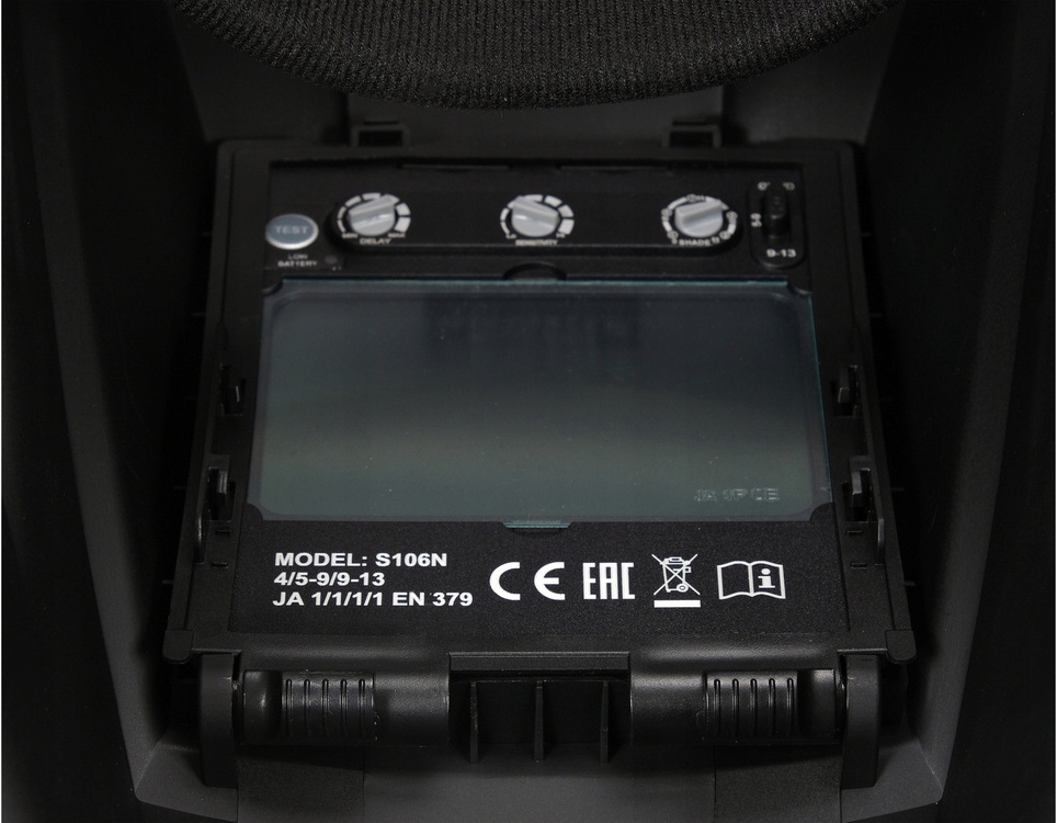 PRZYŁBICA MASKA SPAWALNICZA TRUE COLOR SAMOŚCIEMNIAJĄCA YATO Seria GRF