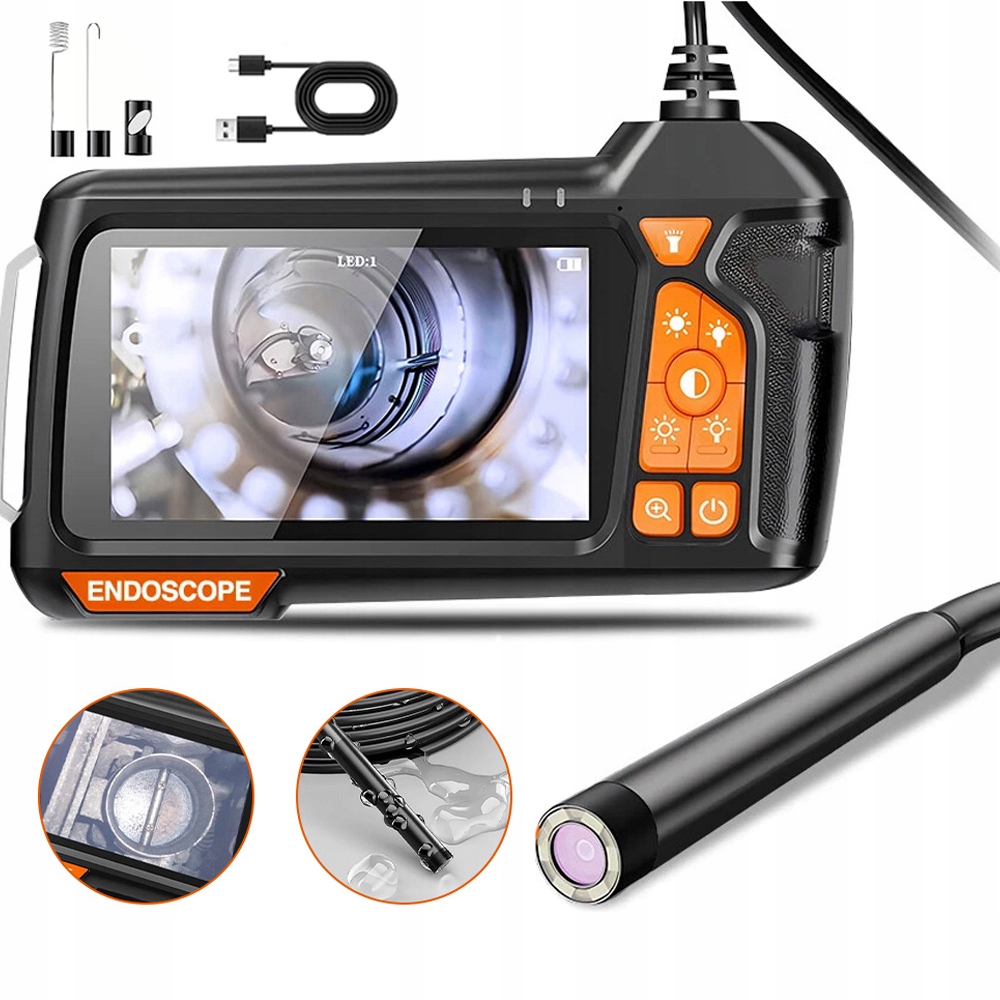 Inspekční Kamera IP67 Zoom Fhd 5,5 mm Dílenská Endoskopická Pro Trubky