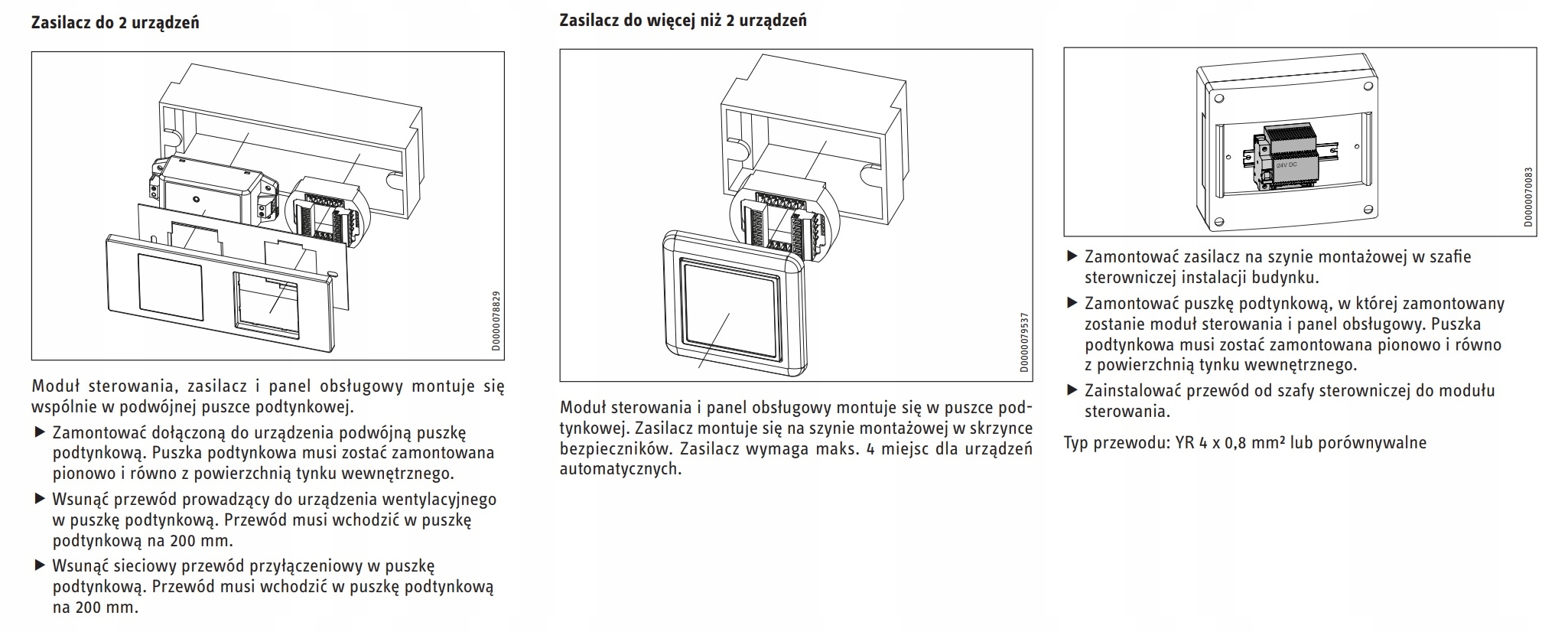 Kompaktowy CICHY Rekuperator STIEBEL ELTRON VLR 70 L + STEROWNIK ścienny Rodzaj rekuperator