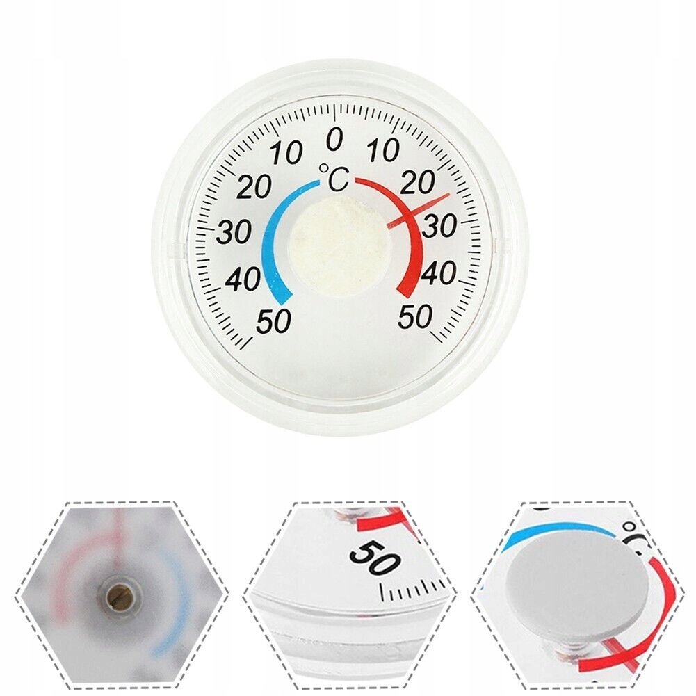 TERMOMETR ZAOKIENNY ZEWNĘTRZNY SAMOPRZYLEPNY Marka Inna