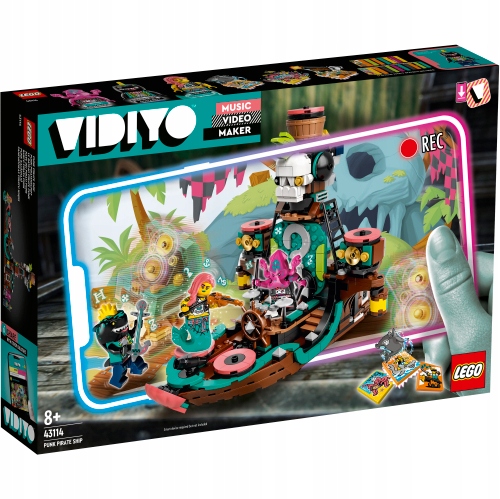 Lego 43114 Vidiyo – Punk Pirátská Loď