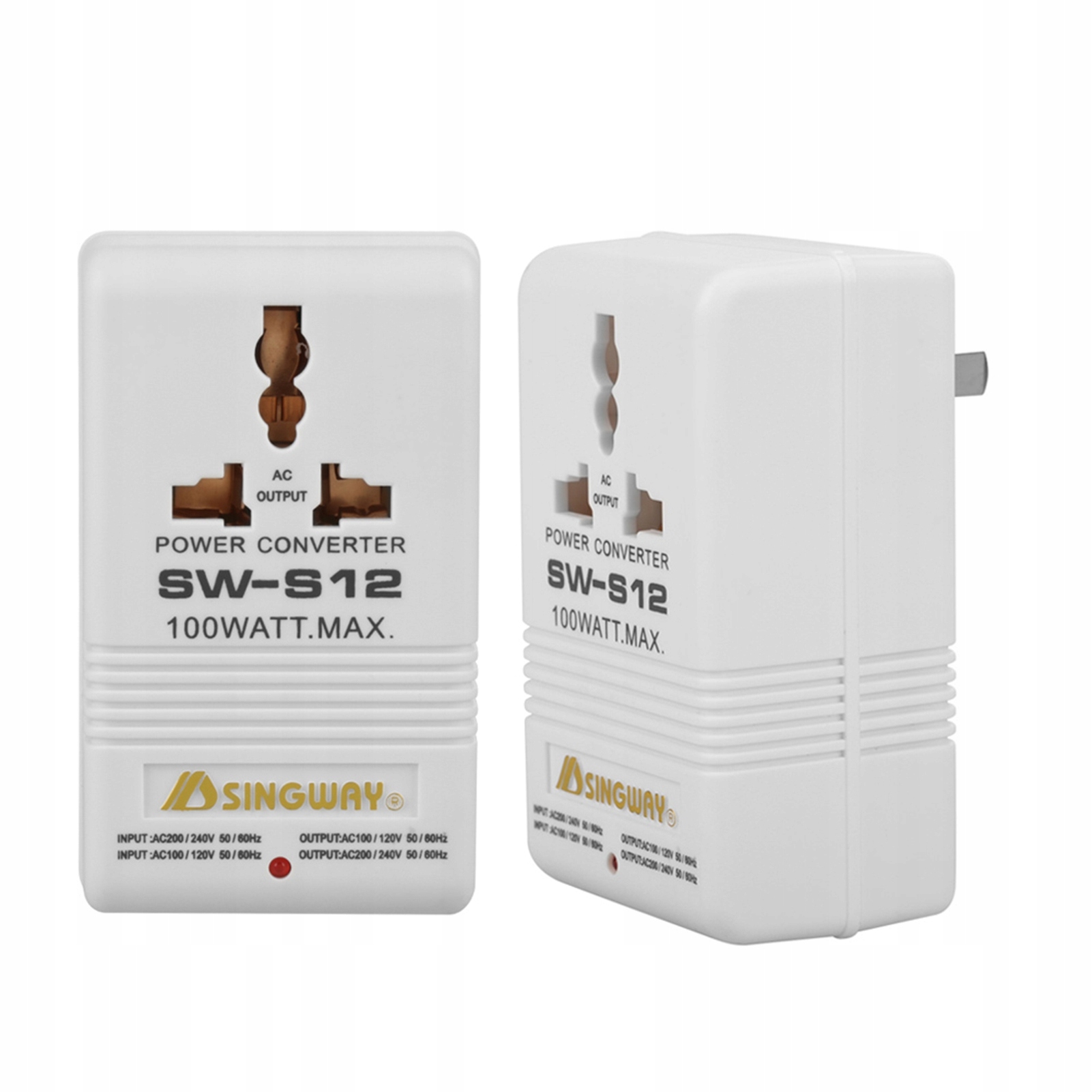 Преобразователь 220 В в 110 в трансформатор конвертер 100 Вт