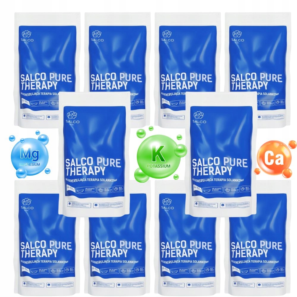 Bocheňská Sůl Salco Pure Therapy – Regenerace A Relaxace – 10DENNÍ Kúra