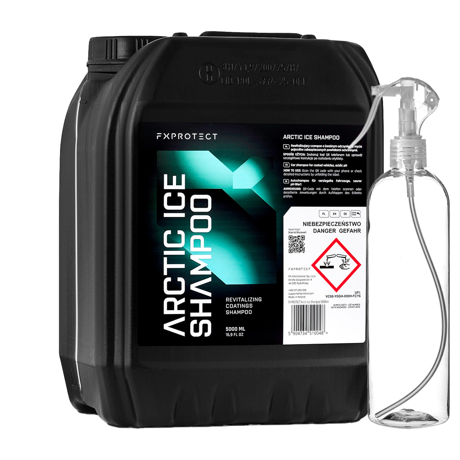 Fx Protect Arctic Ice Shampoo 5L szampon do mycia samochodu