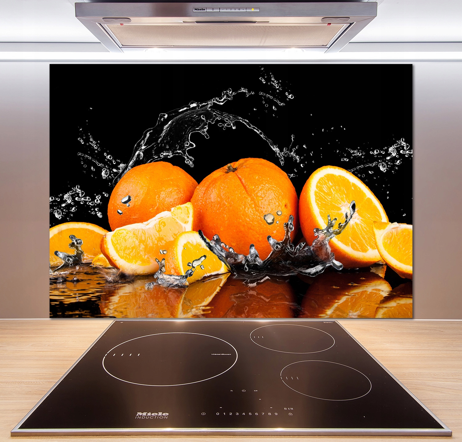 

Panel do kuchni Pomarańcze i woda 100x70 cm + Klej