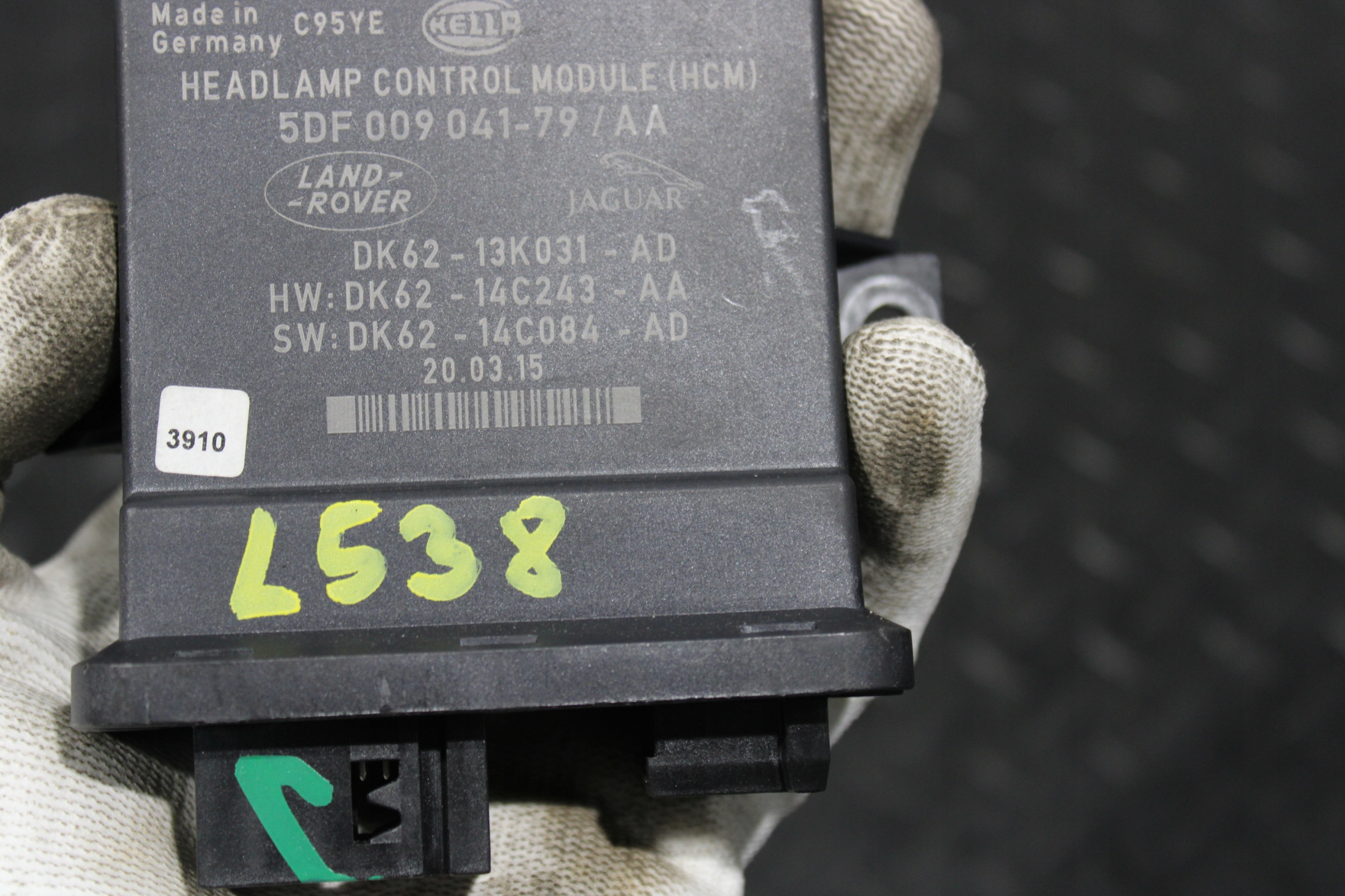 modul Bedienteil lichte LAND ROVER EVOQUE L538 DK62-14K031-AD