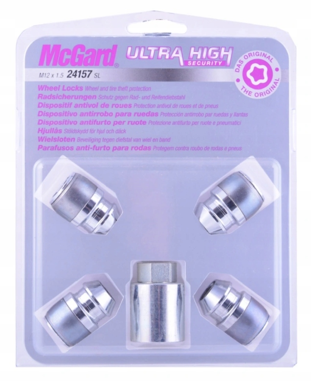 McGard ZABEZPIECZENIA DO FELG KOL CHEVROLET