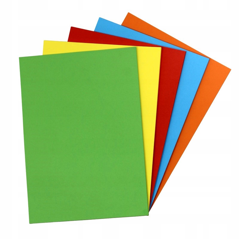 PAPIER KSERO KOLOROWY A4 80g MIX INTENSYWNY 100 ark.