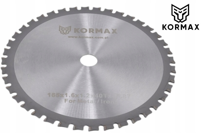Piła tarczowa do metalu 165 x 15,87 mm 40zębów tarcza pilarska do Milwaukee