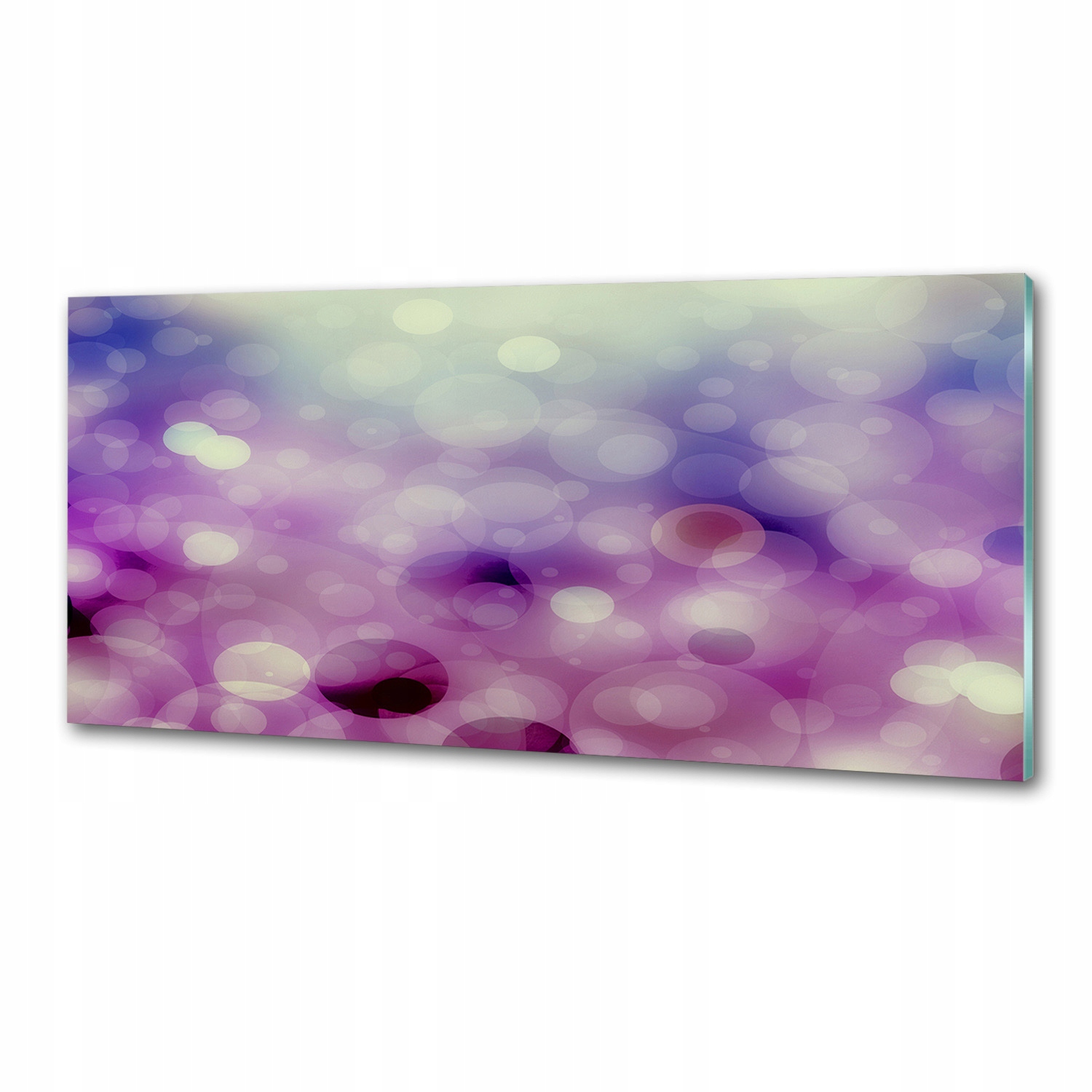Panel do kuchyne Fialové kruhy 125 x 50 cm Lepidlo