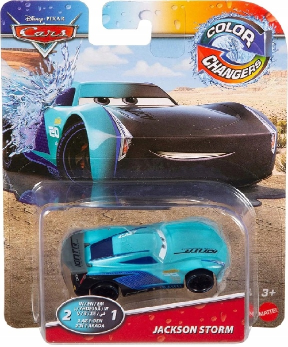 

Jackson Storm Sztorm #20 Cars Auta Kolor Changers