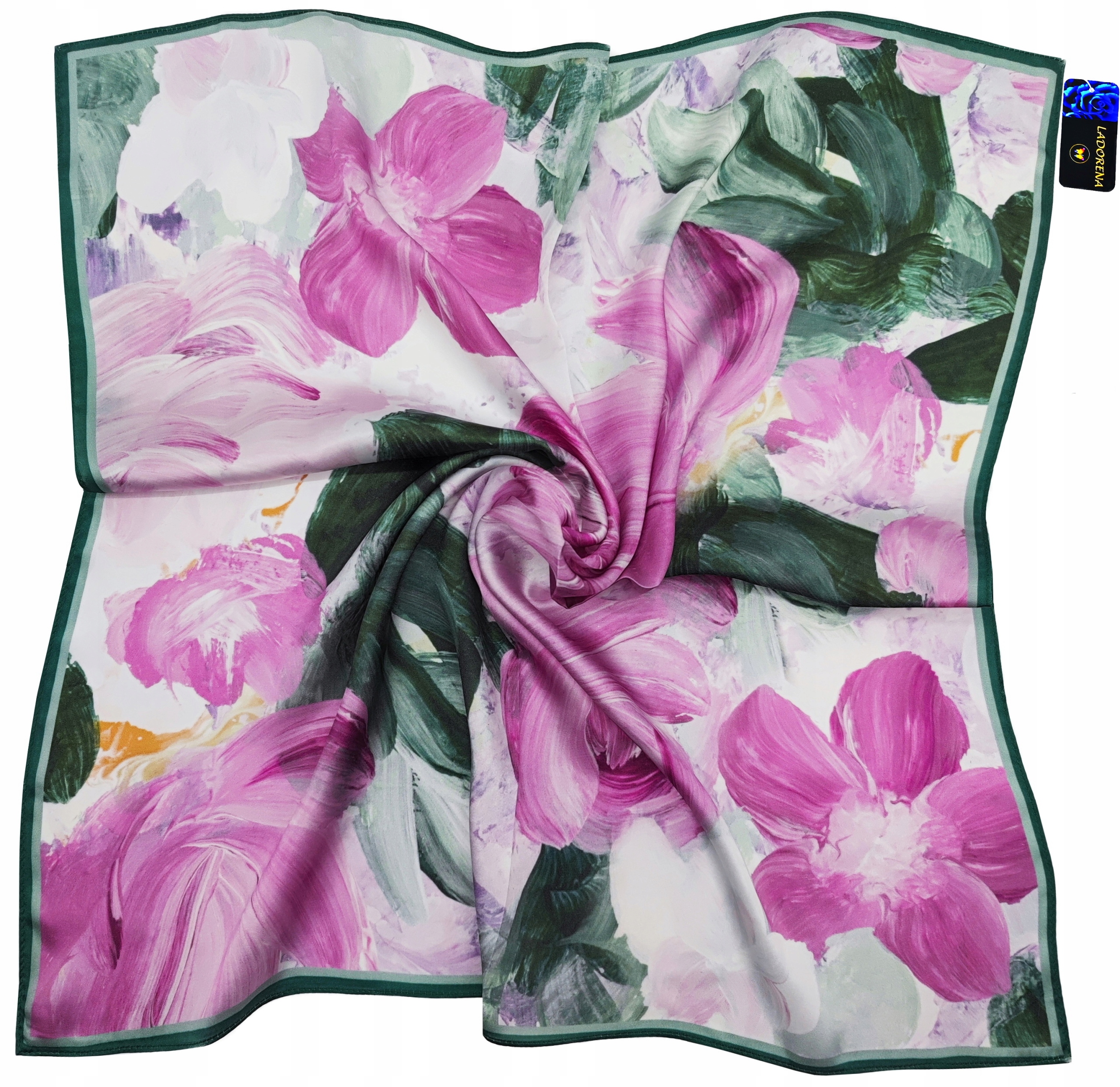 Šátek 100% Přírodní Hedvábí Morušový Hedvábný Šátek