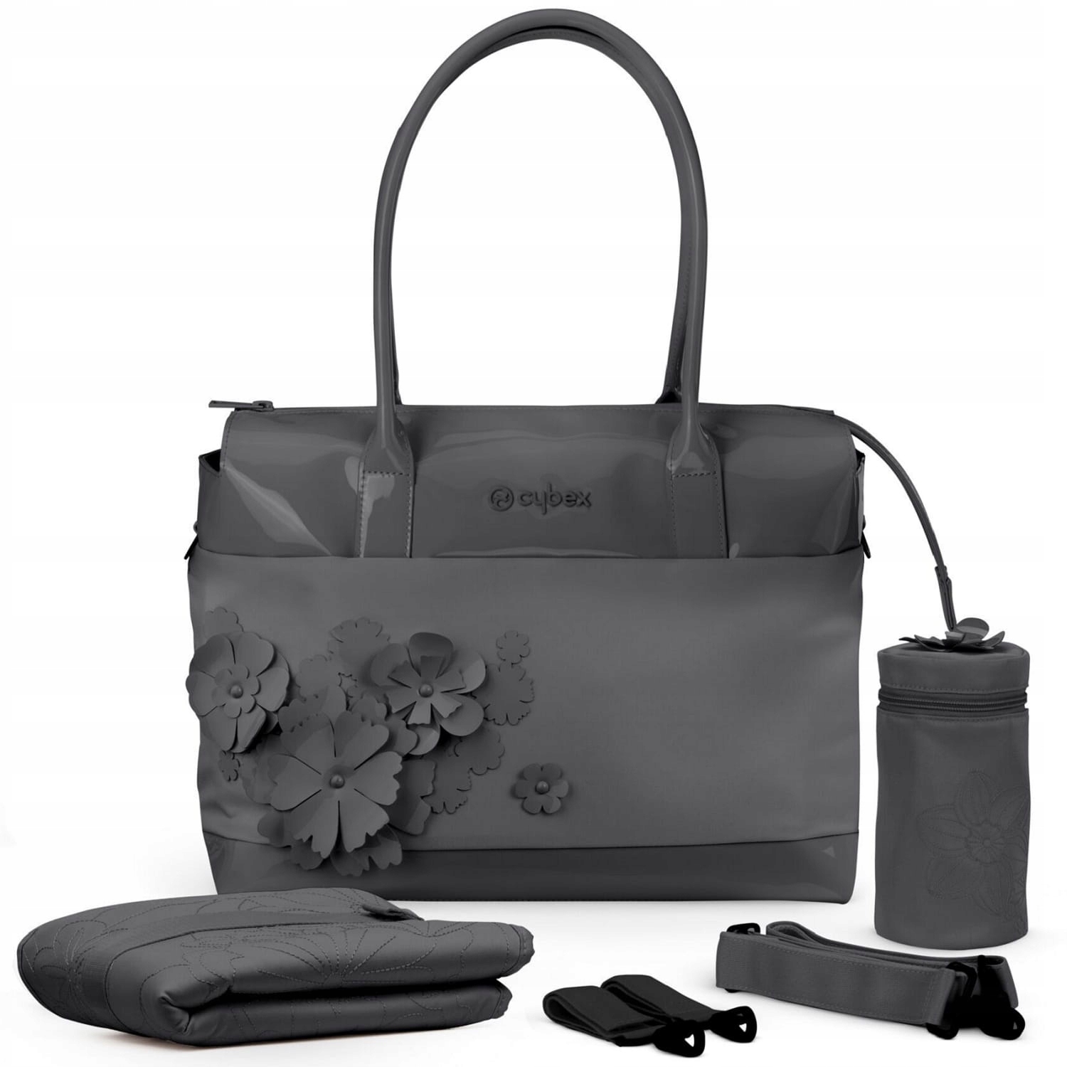 Cybex torba do wózka Priam Mios Simply Flowers Grey