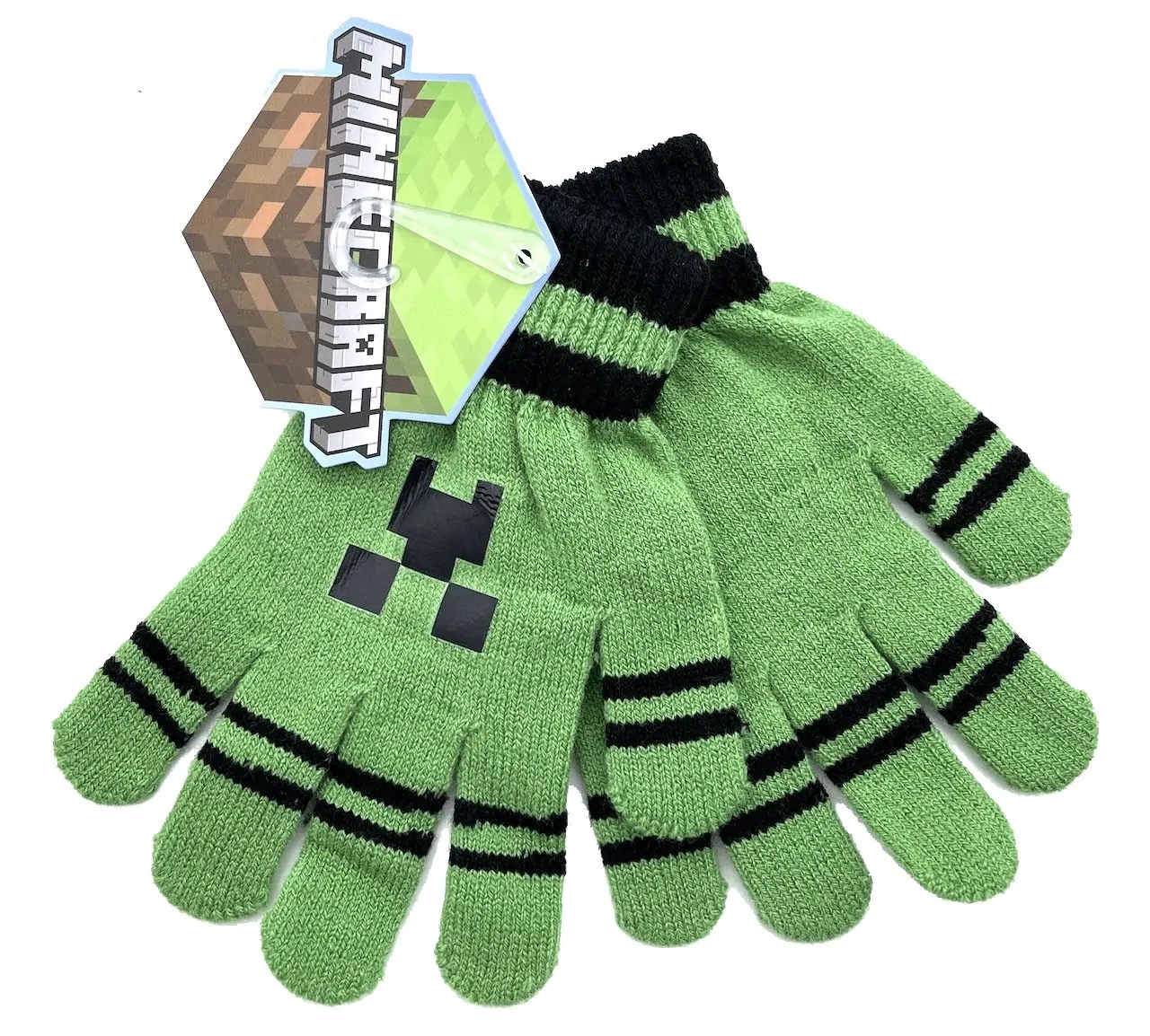 

Rękawiczki Minecraft Creeper Zielone Dla Dzieci