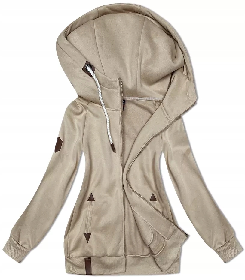 Bluza Z Kapturem 2311 Beż 46