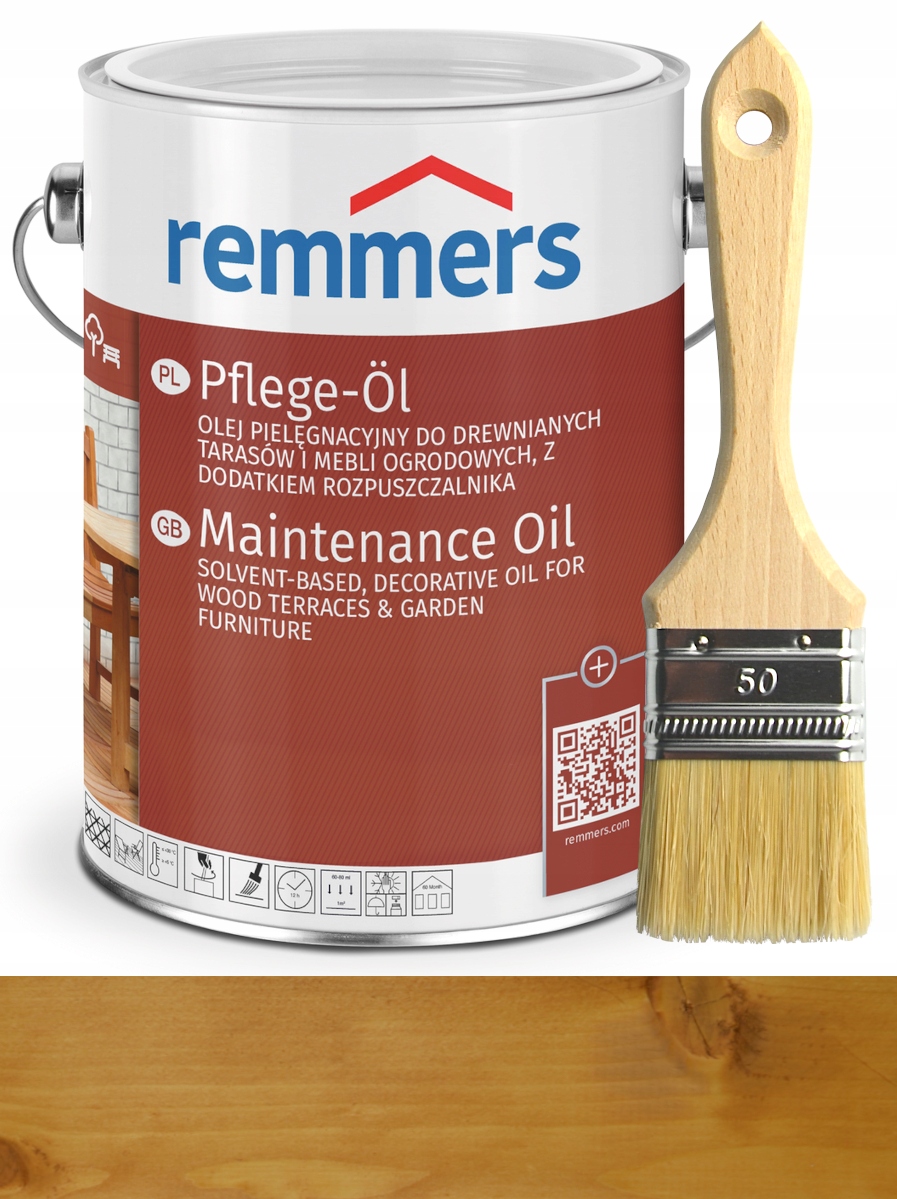 

Remmers Pflege-ol olej do tarasu 2,5L Modrzew