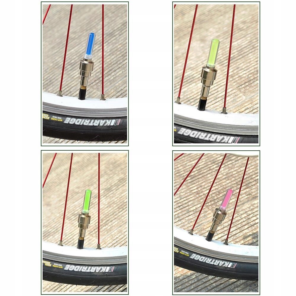 LAMPKI ROWEROWE NA WENTYL ROWER DLA DZIECI ŚWIATŁO Model sckids_917