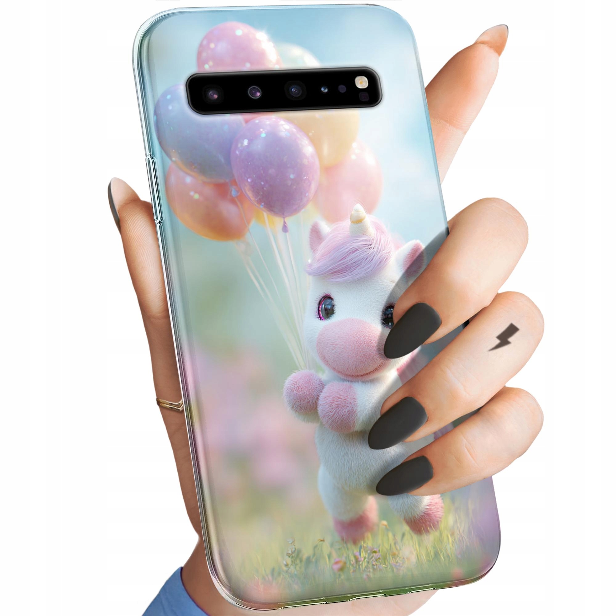 Etui Do Samsung Galaxy S10 5G Jednorożec Bajki Księżniczki Obudowa