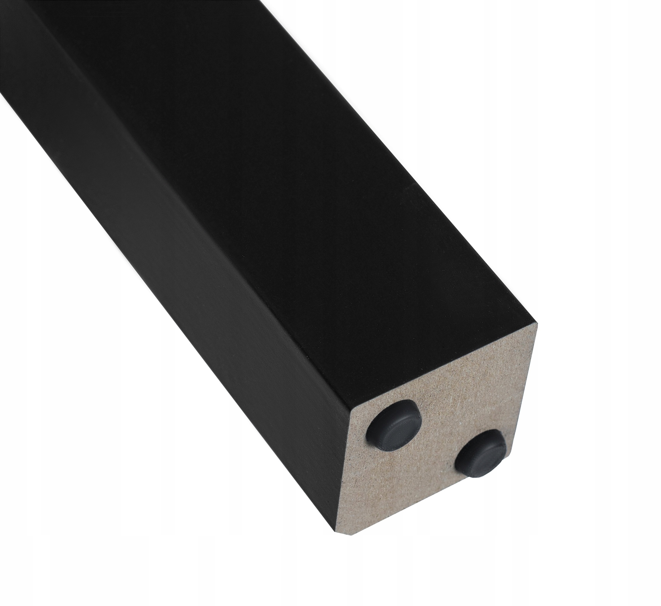 Stół Okrągły Rozkładany Kuchenny Do Jadalni Salonu Loft Craft Czarny HARRY Grubość blatu 1.8 cm