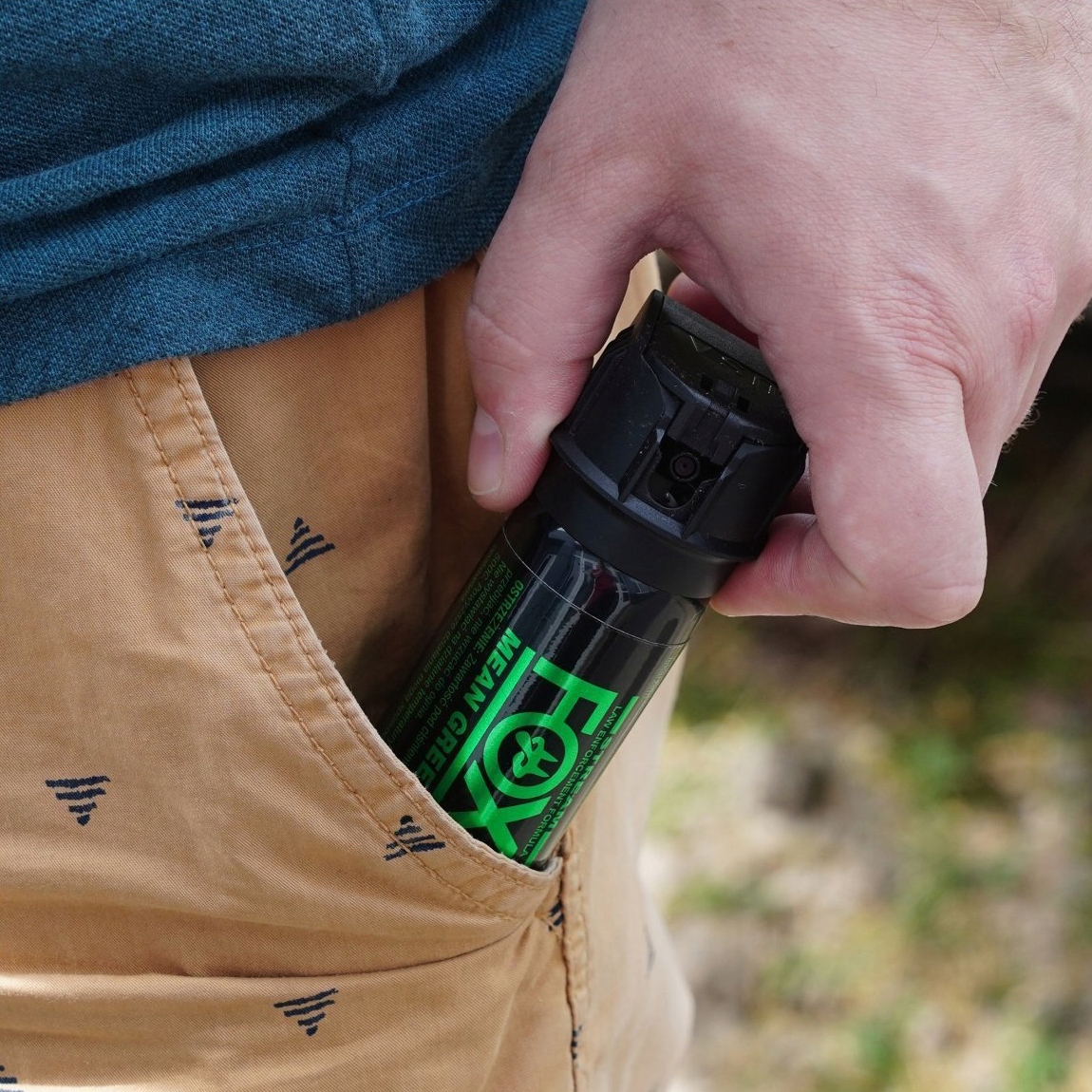 Перцевий Спрей Fox Labs Mean Green Defense Spray 43 Мл Струмінь 1,5 Унції