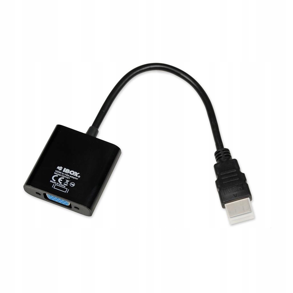 Ibox Kabel adapter iBOX IAHV01 Hdmi do Vga