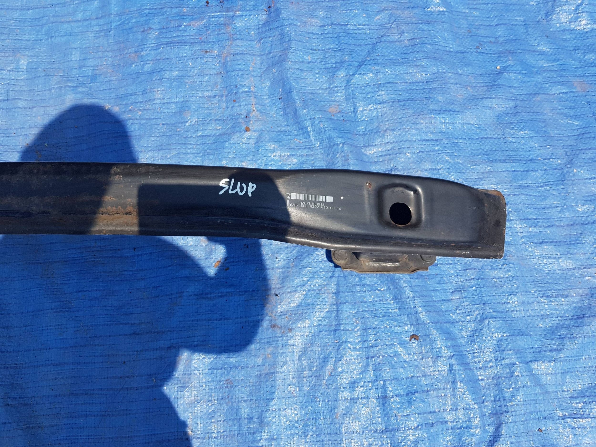 Stoßstangenträger hinten heck Mercedes E C207 W207 A2076100014