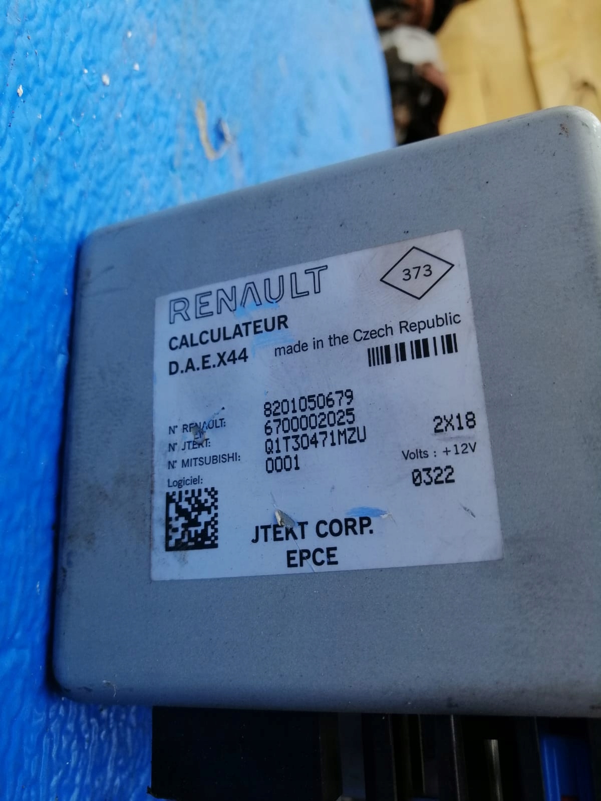 RENAULT TWINGO control 488106304R 6900002165A
