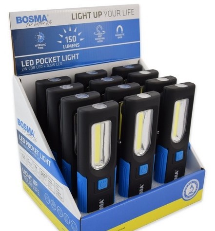 

Latarka Led 2W 3xR03 Haczyk