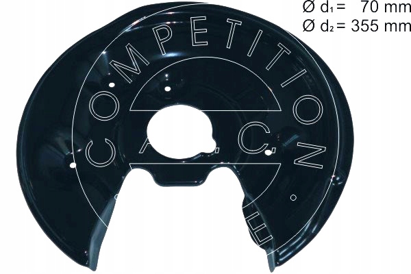 OSŁONA TARCZY HAMULCOWEJ AIC Producent części AIC