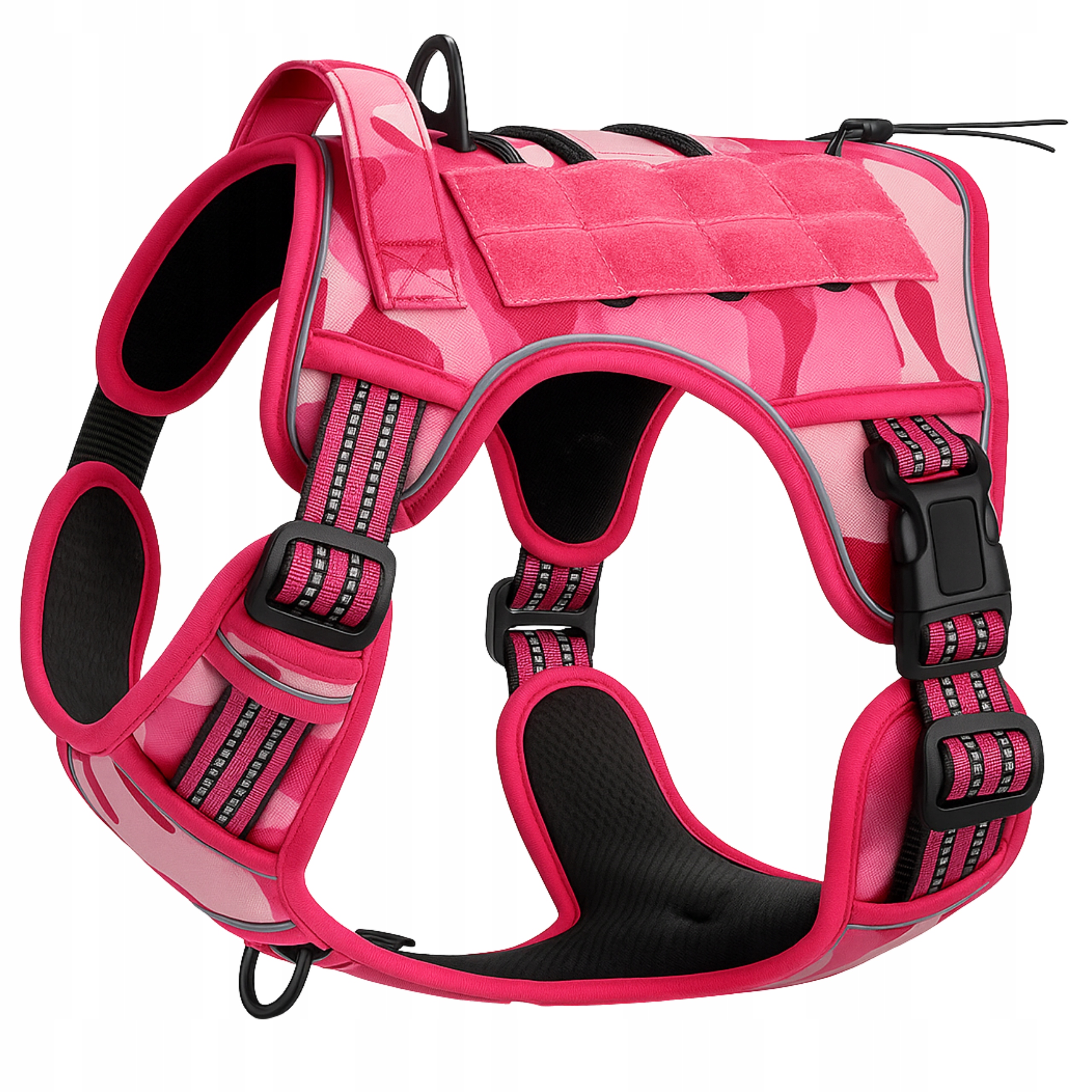 Szelki Dla Średniego Dużego Psa Mocne Easy Walk Regulowane M Odblaskowe