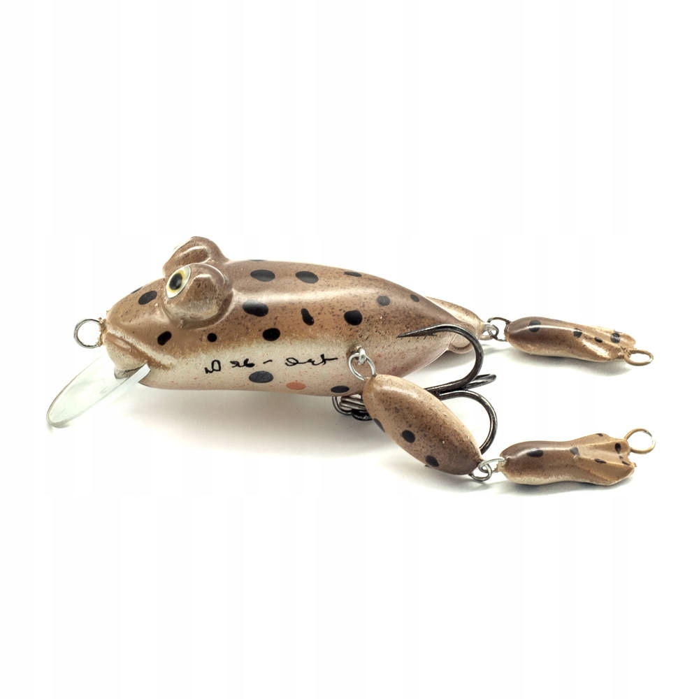 Wobler rękodzieło Wob-Art Żaba 6,5cm 6g Brown
