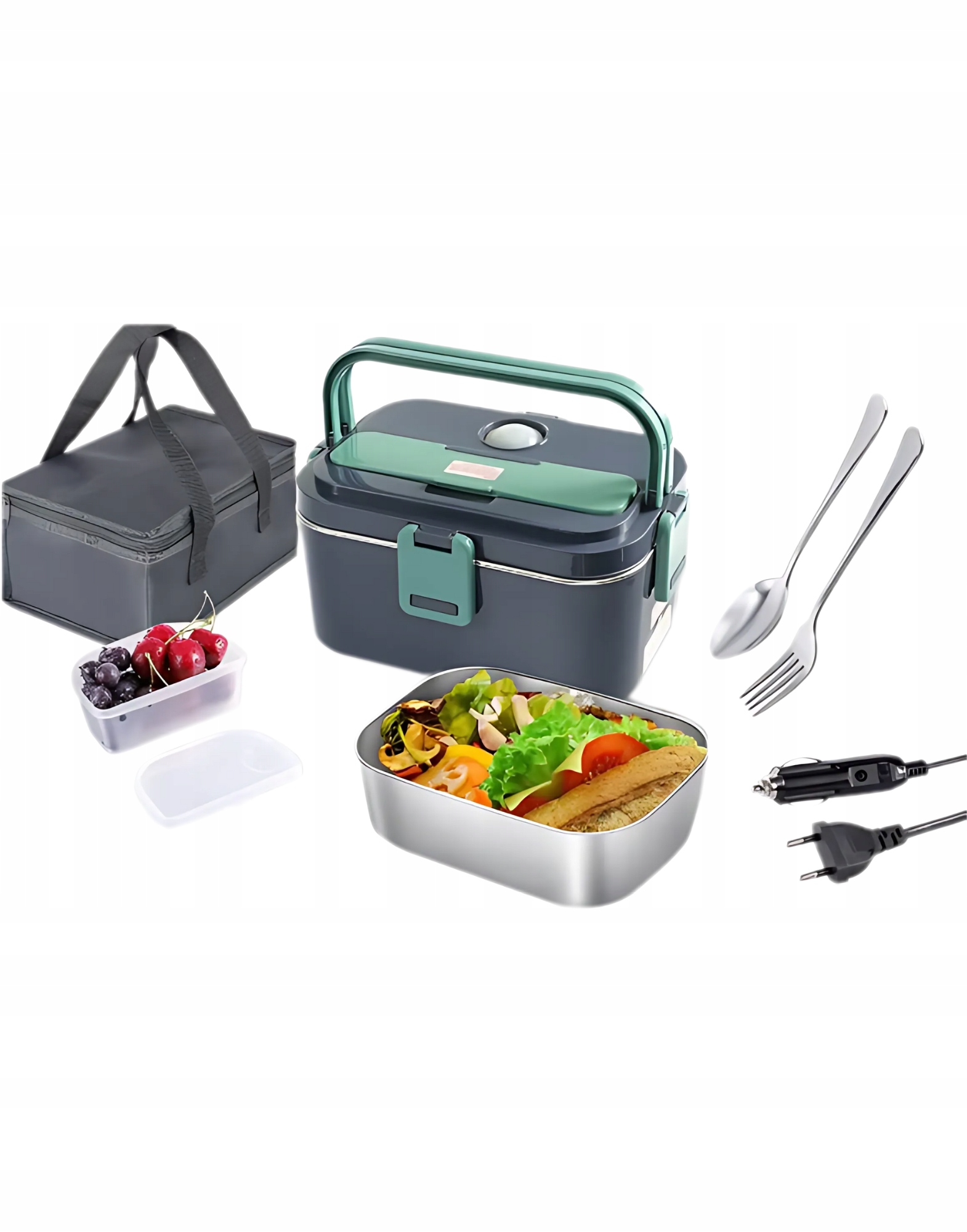 Elektryczny lunch box 1,8 l podgrzewacz 230 V / 12 V / 24 V RegMag – Dane techniczne