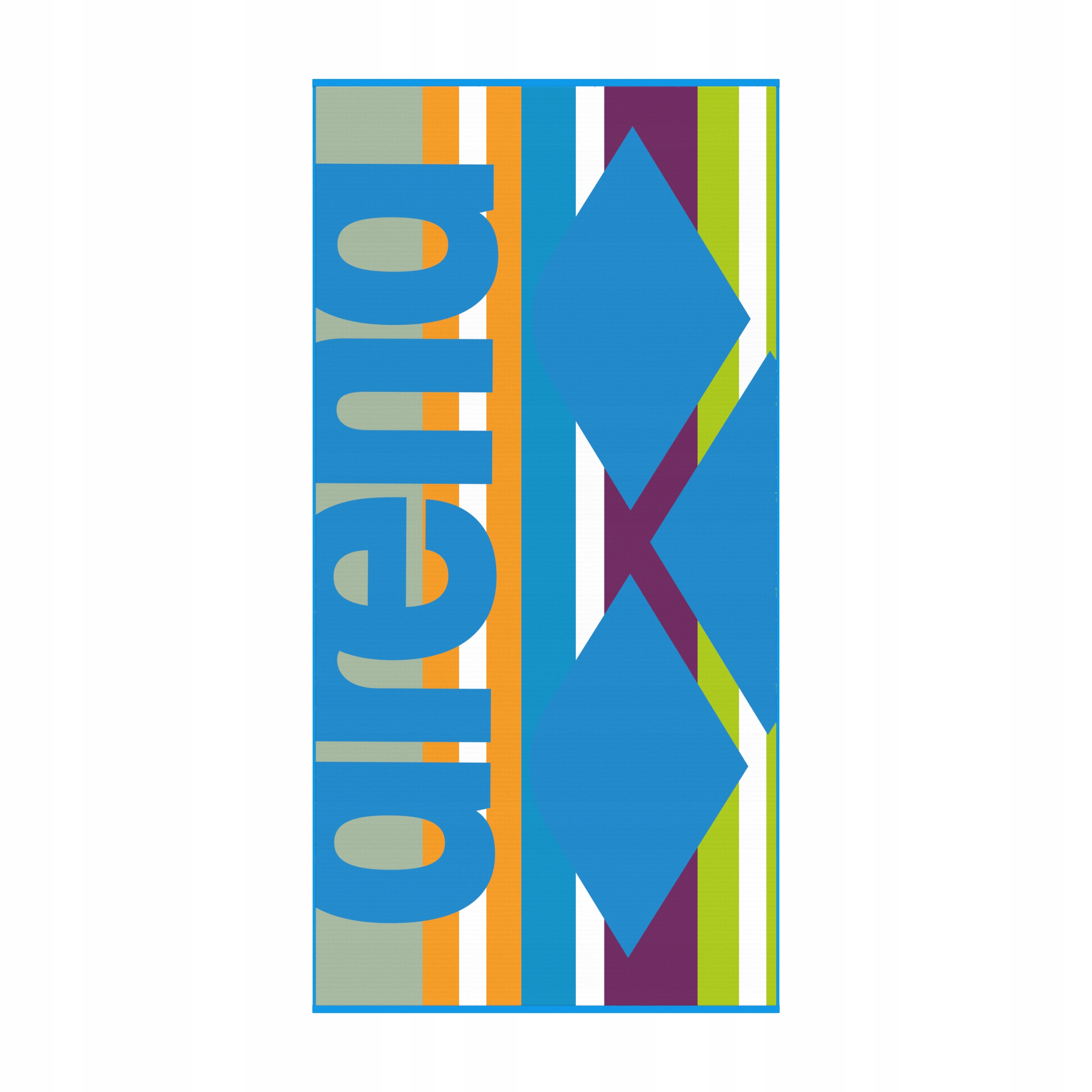 Ručník Arena Big Logo Velour Towel 90x180 cm bavlna